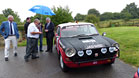 Paddy Hopkirk and Alec Poole at the August 2nd 2016 Club Lotus Avon meeting. Land Crab - London to Sydney Marathon, 1968